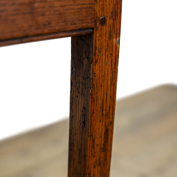 M-5703 Antique 19th Century Oak and Elm Side Table Penderyn Antiques (8)