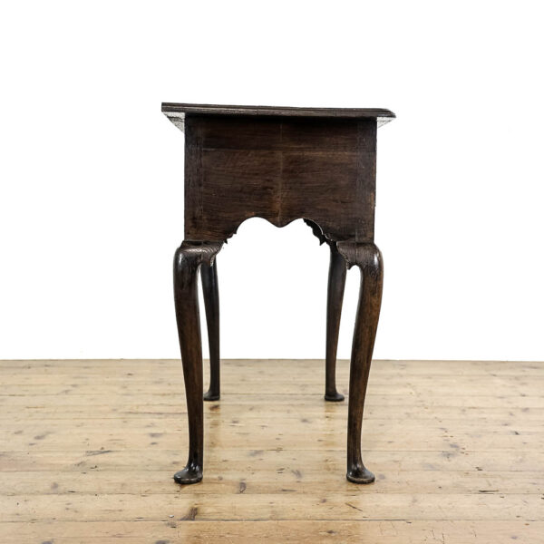 M-5730 Antique 18th Century Oak Lowboy Penderyn Antiques (5)