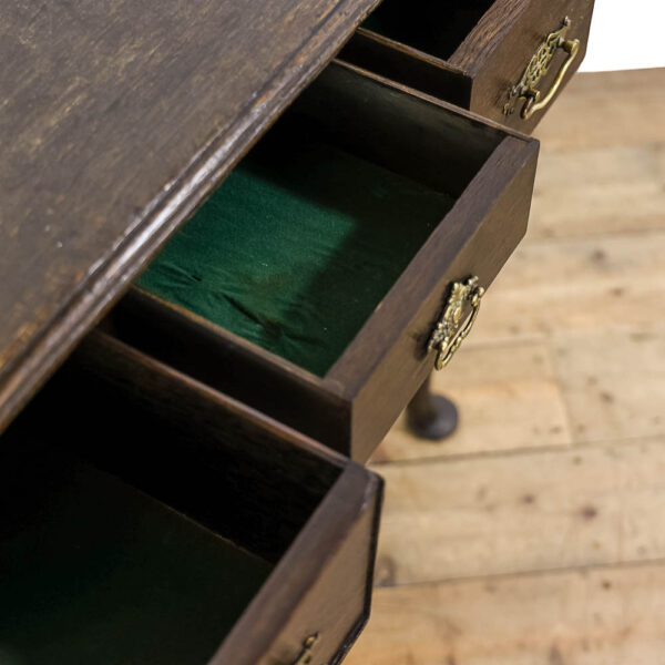 M-5730 Antique 18th Century Oak Lowboy Penderyn Antiques (7)