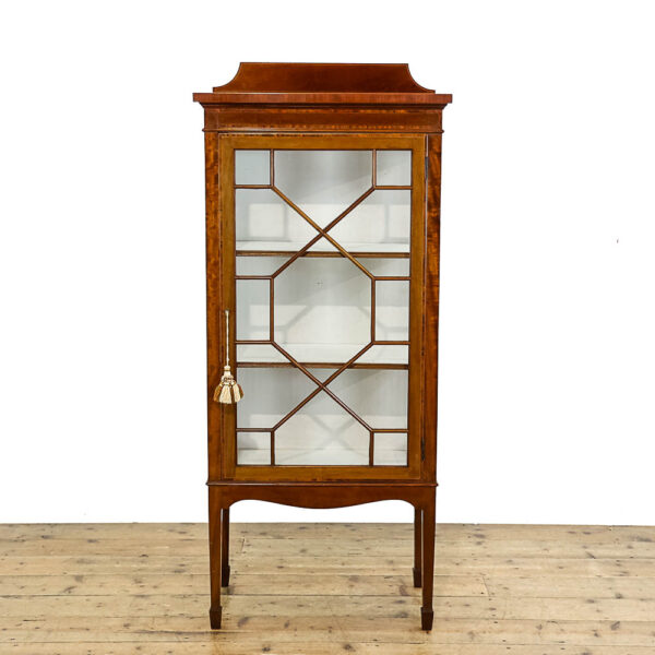 M-5742 Antique Edwardian Mahogany Display Cabinet Penderyn Antiques (2)