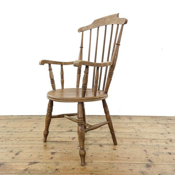 M-5641 Antique Stickback Penny Armchair Penderyn Antiques (1)