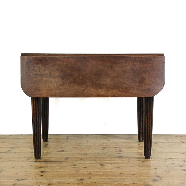 M-5733 Antique Victorian Oak and Mahogany Pembroke Table Penderyn Antiques (6)