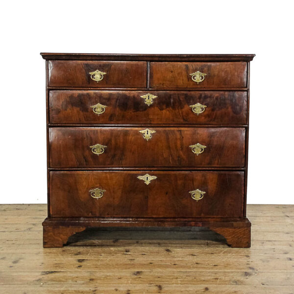 M-5770 Antique Walnut Chest of Drawers Penderyn Antiques (1)