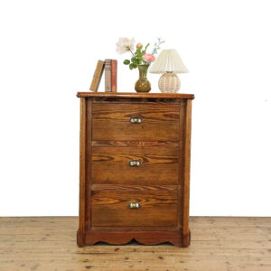 M-5680 Rustic Pine Chest of Drawers Penderyn Antiques (1)