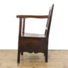 M-5701 Antique 18th Century Oak Country Commode Armchair Penderyn Antiques (6)