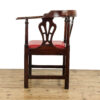 M-5775 Antique 18th Century Mahogany Corner Armchair Penderyn Antiques (3)
