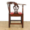 M-5775 Antique 18th Century Mahogany Corner Armchair Penderyn Antiques (4)