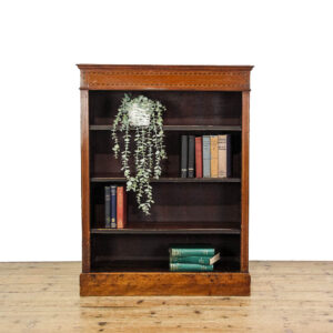 M-5794 Antique Edwardian Mahogany Bookcase Penderyn Antiques (1)