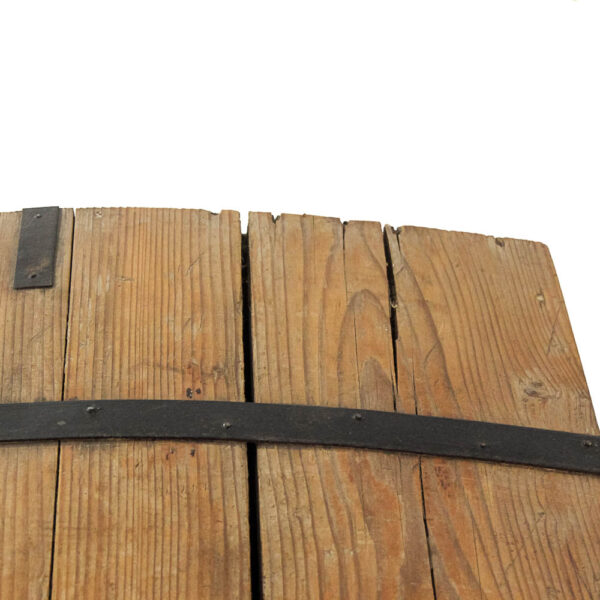 M-5795 Large 19th Century Pine Domed Chest Penderyn Antiques (9)