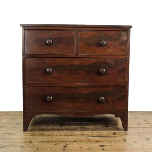 M-5813 - Antique 19th Century Mahogany Chest of Drawers Penderyn Antiques (1)