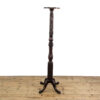 M-5826 Antique Carved Mahogany Torchere Penderyn Antiques (5)