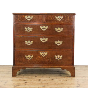 M-5840 Antique Oak Chest of Drawers Penderyn Antiques (1)