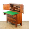 M-5809 Antique Walnut and Satinwood Writing Cabinet Penderyn ANtiques (2)