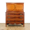 M-5809 Antique Walnut and Satinwood Writing Cabinet Penderyn ANtiques (5)