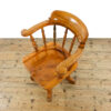 M-5834 Antique Early 20th Century Captain's Chair Penderyn Antiques (7)