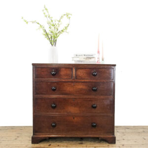 M-5872 Antique Mahogany Chest of Drawers Penderyn Antiques (1)