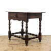 M-5878 Antique 18th Century Oak Lowboy Side Table Penderyn Antiques (1)