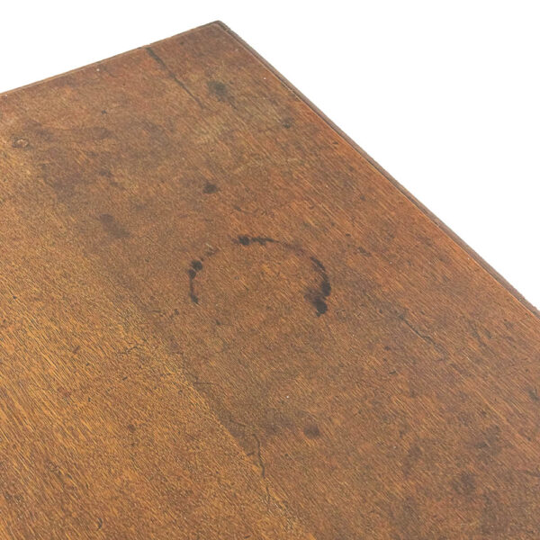 M-5878 Antique 18th Century Oak Lowboy Side Table Penderyn Antiques (7)