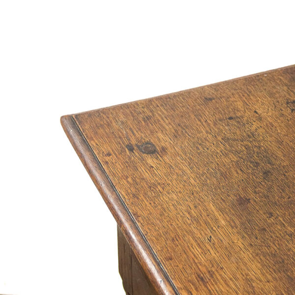 M-5878 Antique 18th Century Oak Lowboy Side Table Penderyn Antiques (9)