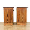 M-5818 Two Rustic Bedside Cabinets Penderyn Antiques (4)