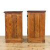 M-5818 Two Rustic Bedside Cabinets Penderyn Antiques (6)