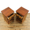 M-5818 Two Rustic Bedside Cabinets Penderyn Antiques (8)