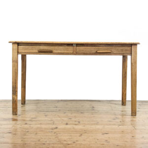 M-5823 Antique 20th Century Oak Desk Penderyn Antiques (1)