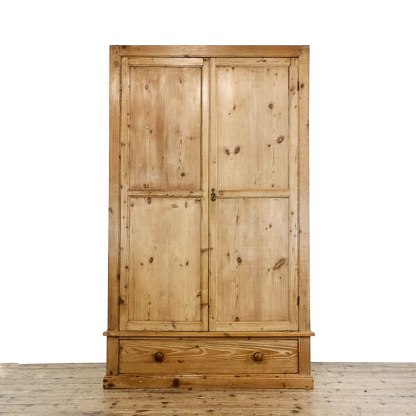 M-5880 Antique Pine Wardrobe Penderyn Antiques (4)