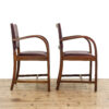 M-5894 Two Vintage Art Deco Armchairs Penderyn Antiques (3)