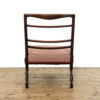 M-5907 Antique Edwardian Mahogany Upholstered Armchair Penderyn Antiques (3)