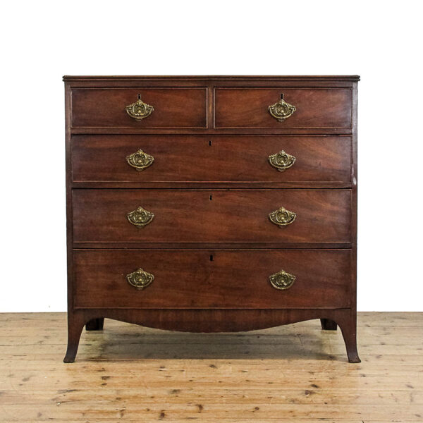 M-5908 Early 19th Century Mahogany Chest of Drawers Penderyn Antiques (2)