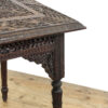 M-5909 Antique Anglo Indian Carved Side Table Penderyn Antiques (8)