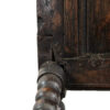 M-5911 Antique 18th Century Bobbin Oak Armchair Penderyn Antiques (10)