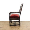 M-5911 Antique 18th Century Bobbin Oak Armchair Penderyn Antiques (6)