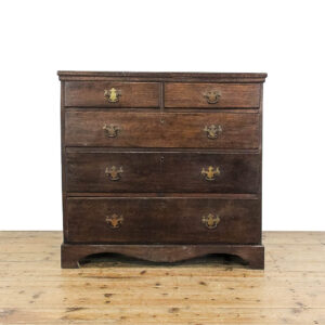 M-5912 Antique Oak Chest of Drawers Penderyn Antiques (1)
