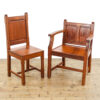 M-5915 Set of Seven Antique Church Chairs Penderyn Antiques (2)