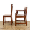 M-5915 Set of Seven Antique Church Chairs Penderyn Antiques (7)