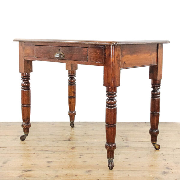M-5922 Antique Stained Pine Side Table Penderyn Antiques (1)