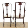 M-5924 Six Antique Mahogany Dining Chairs Penderyn Antiques (6)