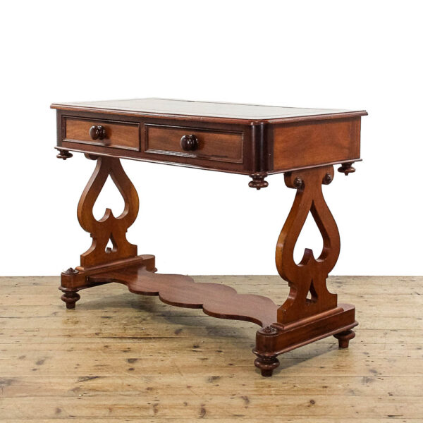 M-5925 Antique Victorian Mahogany Writing Desk Penderyn Antiques (1)