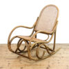 M-5927 Vintage Bamboo and Cane Rocking Chair Penderyn Antiques (1)