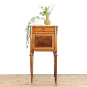 M-5935 Antique French Marble Top Cupboard Penderyn Antiques (1)