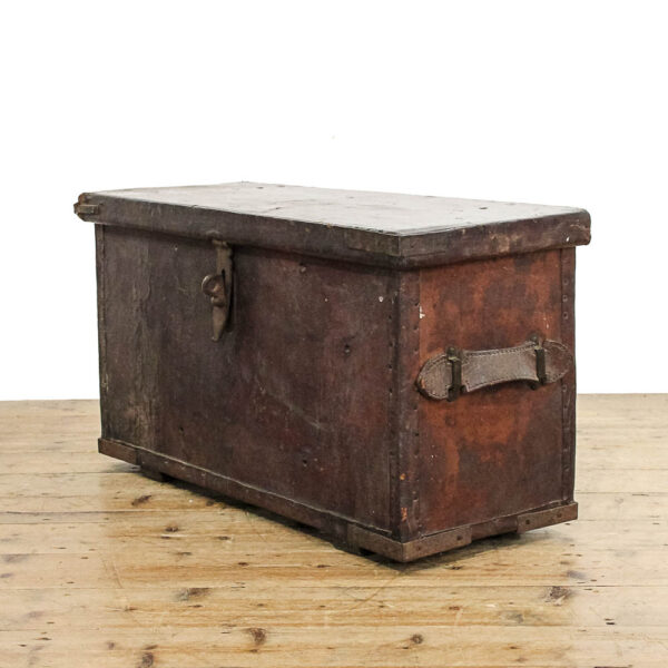 M-5941 Antique 19th Century Carriage Trunk Penderyn Antiques (1)