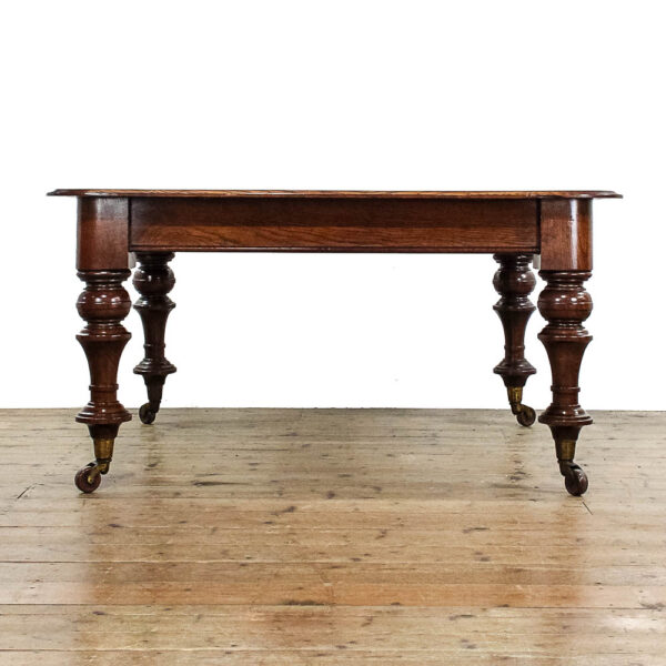 M-5945 Antique Victorian Oak Dining Table Penderyn Antiques (7)