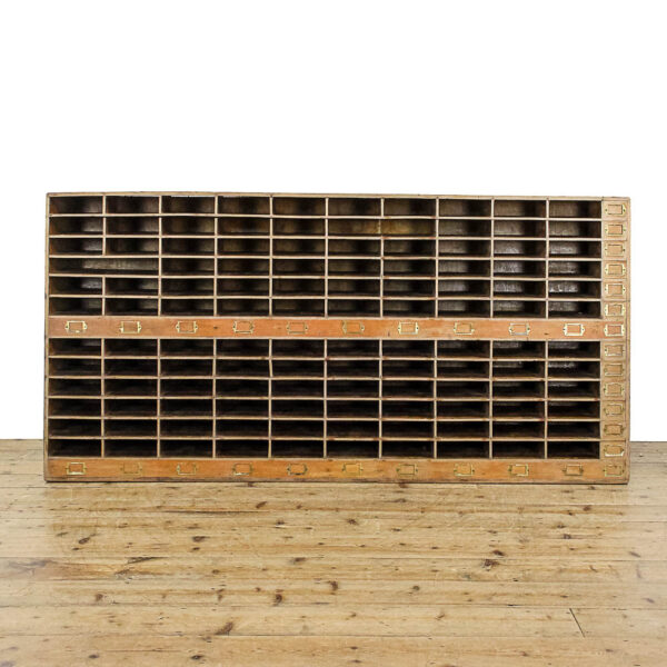 M-5926 Vintage Pigeon Hole Post Office Cabinet Penderyn antiques (1)