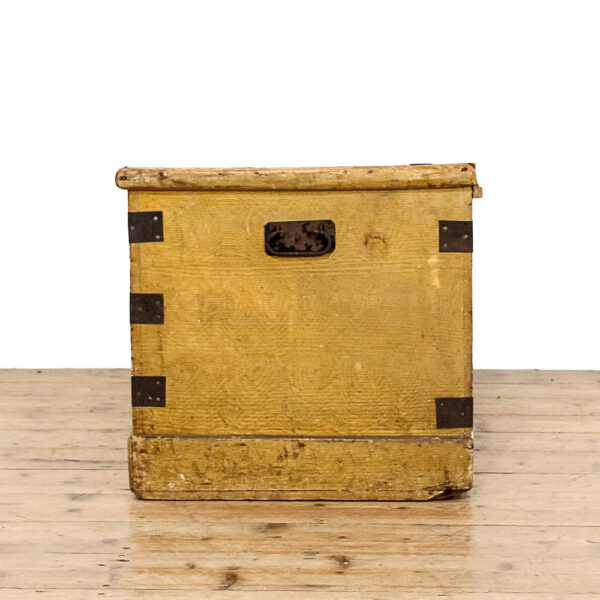 M-5954 Antique Victorian Pine Trunk Penderyn Antiques (4)