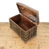M-5955 Antique 19th century Iron Bound Trunk penderyn antiques (7)
