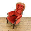 M-5962 Antique Victorian Upholstered Armchair Penderyn Antiques (6)