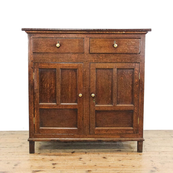 M-5971 Antique Welsh Oak Two Door Cupboard penderyn antiques (1)