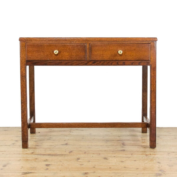 M-6005 Vintage 20th Century Oak Table penderyn antiquyes (2)